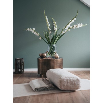 Release Wool Restorative Bolster   Sand   Yoga   Pude   Bolster     fra Godkarmashop