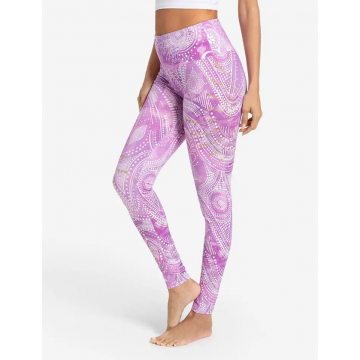 Yoga Leggings Puja Violet   Størrelse: Xs   Yoga Tøj   Spirit Of Om     fra Godkarmashop